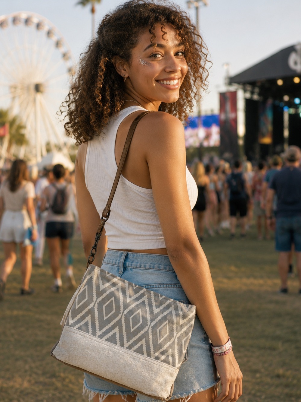 Myra Agate Shoulder Bag